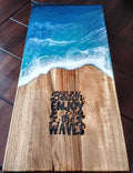 Wood Resin Epoxy Charcuterie Boards