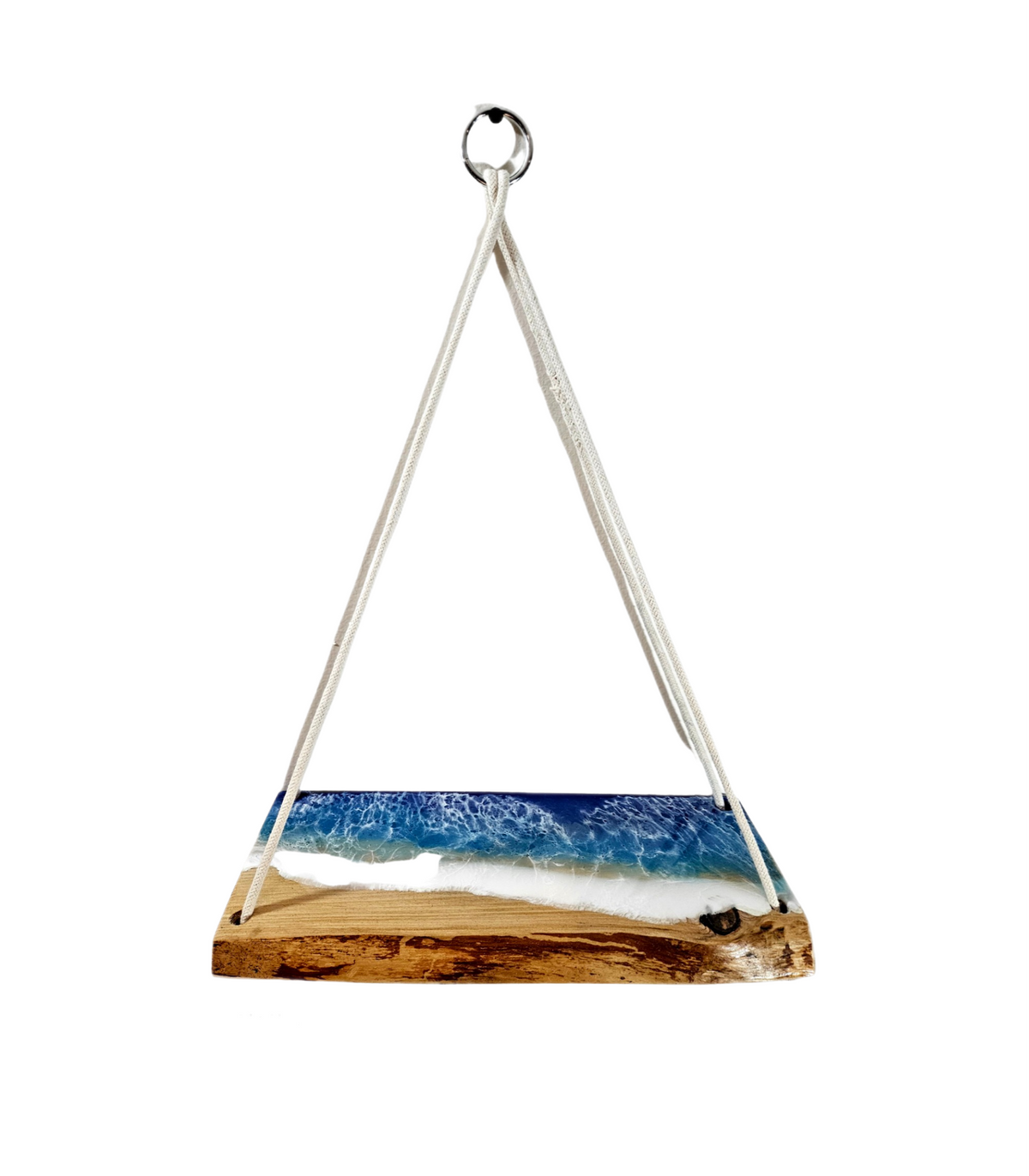 Hanging Live Edge Shelf