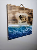 resin art wall