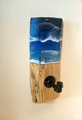 Wood Epoxy Towel Ring Holder