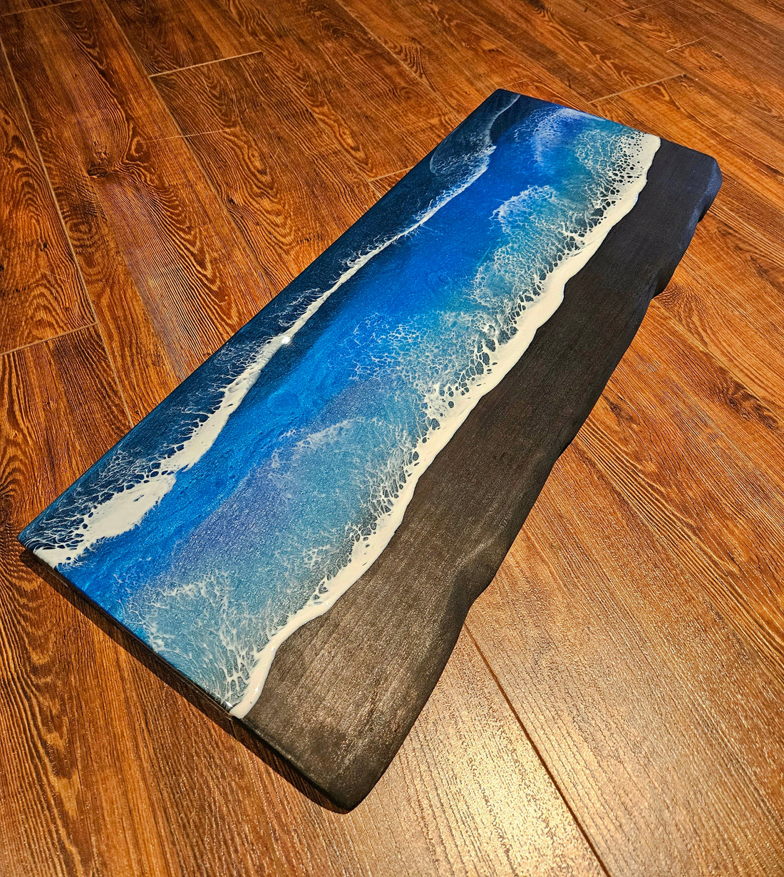 Wood Shelves Epoxy