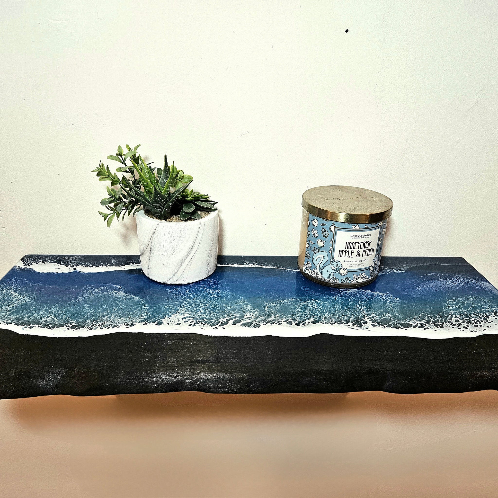 Wood Shelves Epoxy