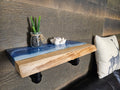 Epoxy Resin Wood Wall Shelves